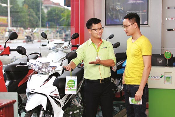 Hướng dẫn thủ tục mua xe máy trả góp: Honda, Yamaha…