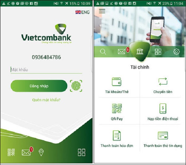 Hướng dẫn cách rút tiền mặt từ cây ATM Vietcombank không cần thẻ