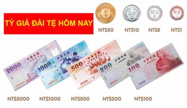 Quy đổi: 1 Đài Tệ [TWD] bằng bao nhiêu tiền Việt Nam?